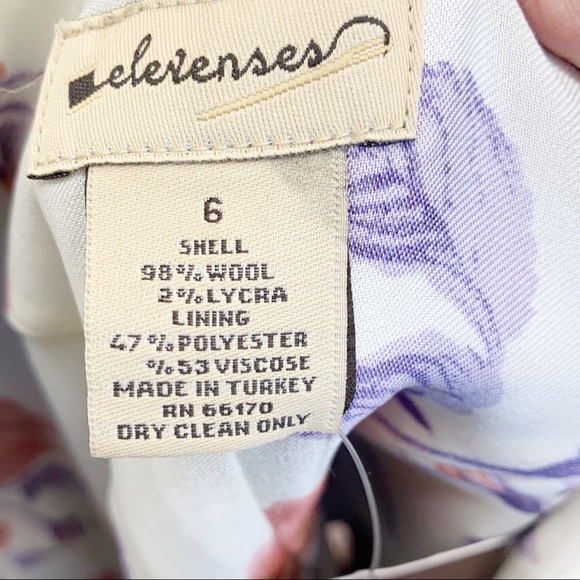 Anthropologie Elevenses Lavender Women’s Textured Knee Length Pleated Back Lined - Picture 12 of 13